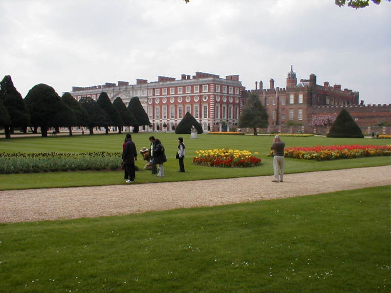 Formalni zahrady v Hampton Court