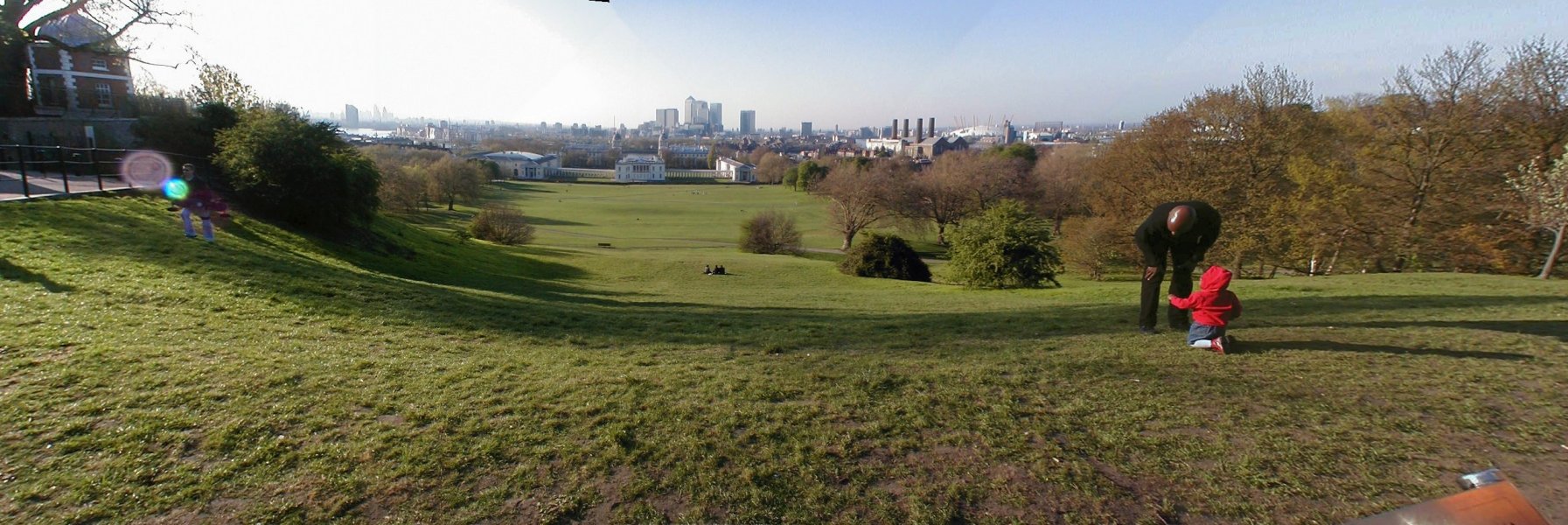 Pohled z Greenwiche